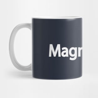 Magnificent artistic typography design Mug